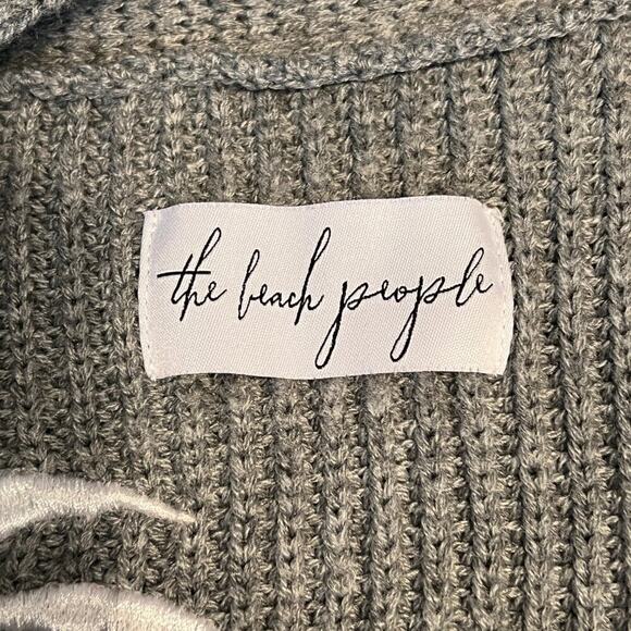 The Beach People Dark Gray Cardigan Size XL/2XL - Picture 4 of 5